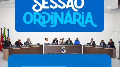 Câmara Municipal realiza Sessão Ordinária nesta quarta-feira às 19h30