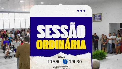Câmara Municipal de Juazeirinho realiza sessão ordinária nesta segunda-feira 11/08