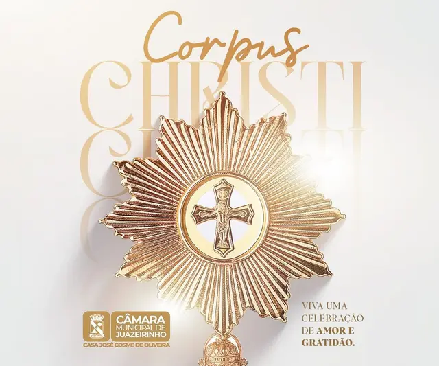 Câmara de Juazeirinho celebra Corpus Christi com mensagem de fé e união