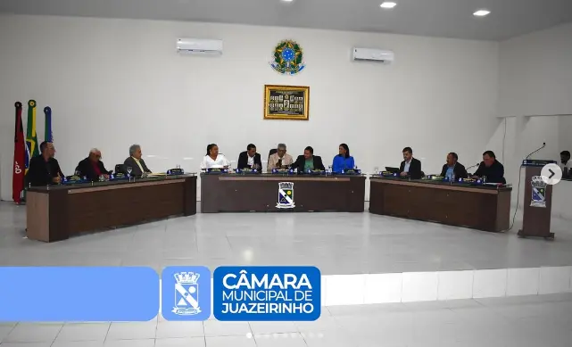 Sessão Ordinária na Câmara Municipal de Juazeirinho