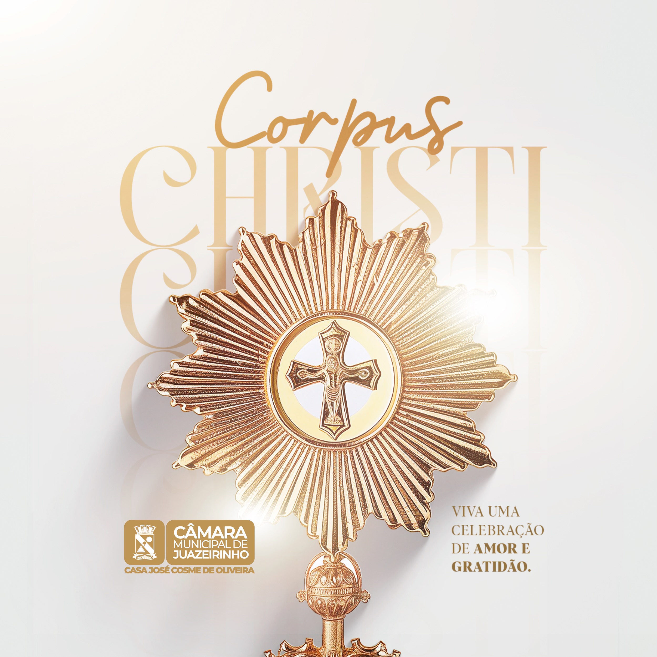 Neste Corpus Christi, renovamos nossa fé, esperança e gratidão. ✨🙏